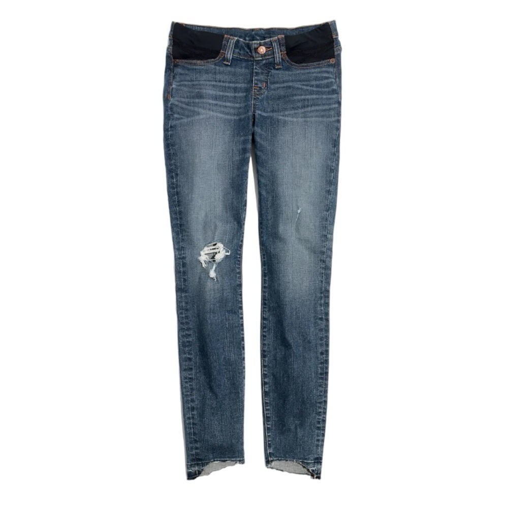 Madewell Maternity Skinny Jeans in Everton Wash Sz 26 - Picture 5 of 9
